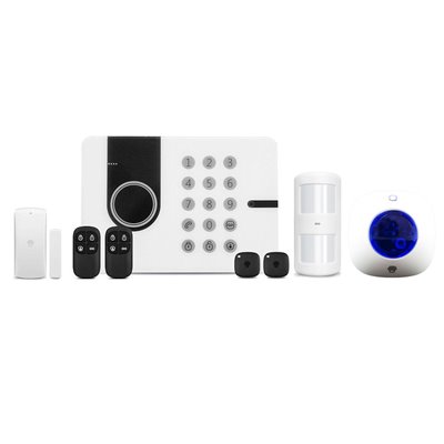 Sistem de alarma wireless Chuango G5W si mini-sirena wireless WS-105