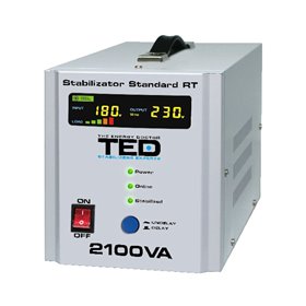 Stabilizator de tensiune TED RT 2100VA 1200W