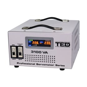 Stabilizator retea cu servomotor TED 3100VA 1800W