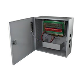 Sursa de alimentare CCTV 12V 10A 16 iesiri cu back-up STR1210-16CBD