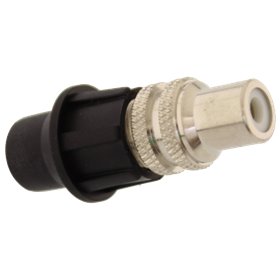 Conector RCA (mama) prin compresie - CAP SYSTEM CAP-KCF