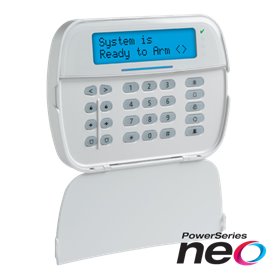 Tastatura LCD alfanumerica, cablata, 128 zone, SERIA NEO - DSC NEO-HS2LCD