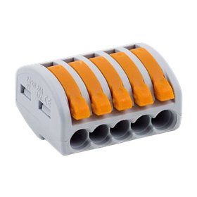 Conector derivatie tip WAGO 5 fire (10 buc.) W-415
