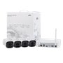 KIT WIFI 4 camere Bullet 2MP+ NVR - UNV KIT-2122F40W-4B
