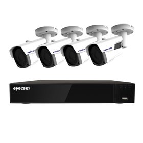 Sistem Supraveghere Video Exterior 4 Camere 5MP 40M