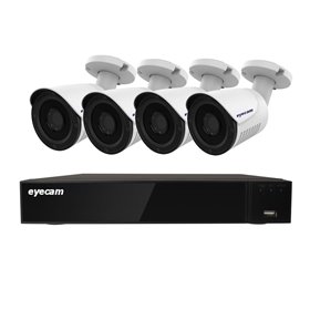 EyecamSistem supraveghere video 4 camere 5MP 20M