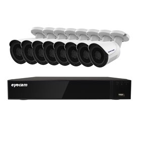 Sistem Supraveghere Video Exterior 8 Camere 20M 5MP