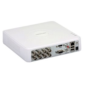 DVR 8 canale video 8MP, AUDIO HDTVI over coaxial - HIKVISION DS-7108HUHI-K1(S)