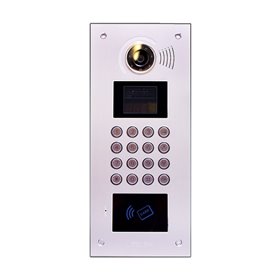 Post exterior de usa bloc sistem JB-5000 cu card reader.Sistem digital multiapartament.