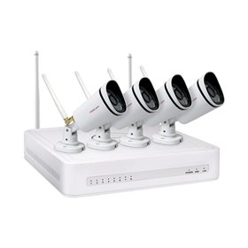 Foscam FN3104W-B4 Sistem Supraveghere IP Wireless 4 Camere HD 720P