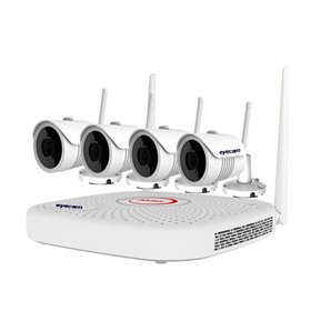 Sistem Supraveghere Video Wireless 5MP 25M 4 Camere Eyecam