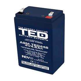 BATERIE AGM TED446F1 4V 4.6Ah