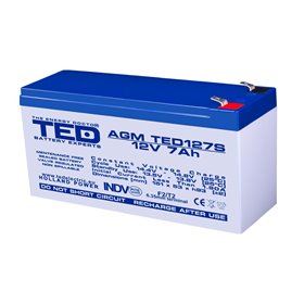 BATERIE AGM TED127SF2 12V 7Ah
