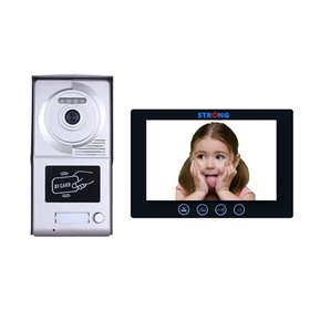 VIDEOINTERFON IP CU CITITOR DE CARD 10" STRONG-5