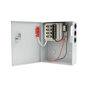 Sursa alimentare CCTV 12V 3A 4 iesiri cu backup STR1203-04CB