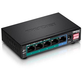 TD 5-PORT GIGABIT LONG RANGE POE+ SWITCH