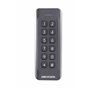 CARD READER HIKVISION, EM CARD + KEYPAD