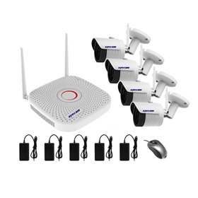 Sistem supraveghere video Wifi 1080P 4 camere Eyecam