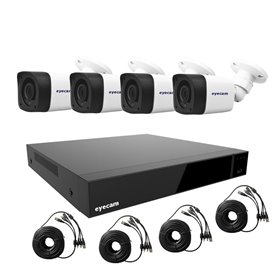 Sistem supraveghere video 5MP 4 camere Eyecam