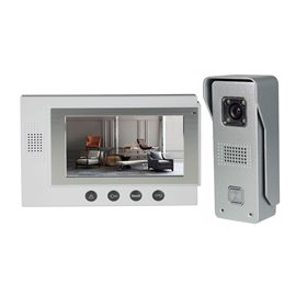 Videointerfon color 7" Tongwei alb DP-701
