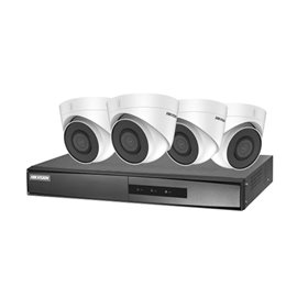 KIT IP 4X IPCAMTURRET 1XNVR 1XHDD1TB POE