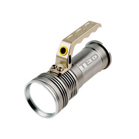 Lanterna metalica LED CREE T6 5W 2 acumulatori 18650