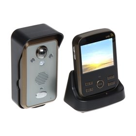 Videointerfon wireless KIVOS KDB302A cu unghi larg de vizualizare