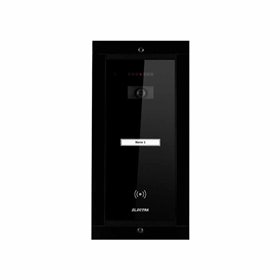 Panou video exterior Electra Smart incastrat negru