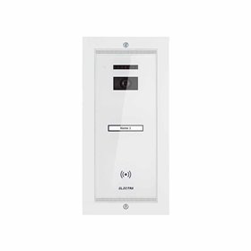 Panou video exterior Electra Smart incastrat alb