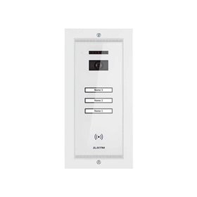 Panou video smart exterior Electra 3 familii montaj incastrat alb